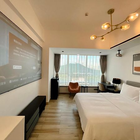 Golden Central Hotel Serviced Residence-Xin Hao E Du Shenzhen Bagian luar foto