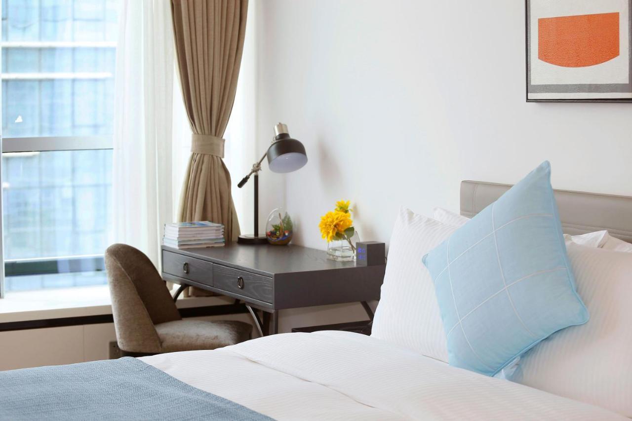 Golden Central Hotel Serviced Residence-Xin Hao E Du Shenzhen Bagian luar foto