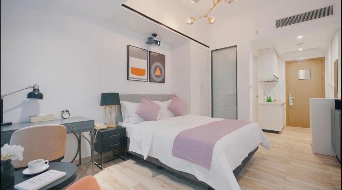 Golden Central Hotel Serviced Residence-Xin Hao E Du Shenzhen Bagian luar foto