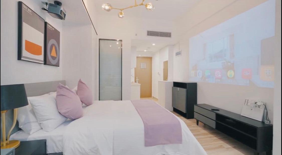 Golden Central Hotel Serviced Residence-Xin Hao E Du Shenzhen Bagian luar foto