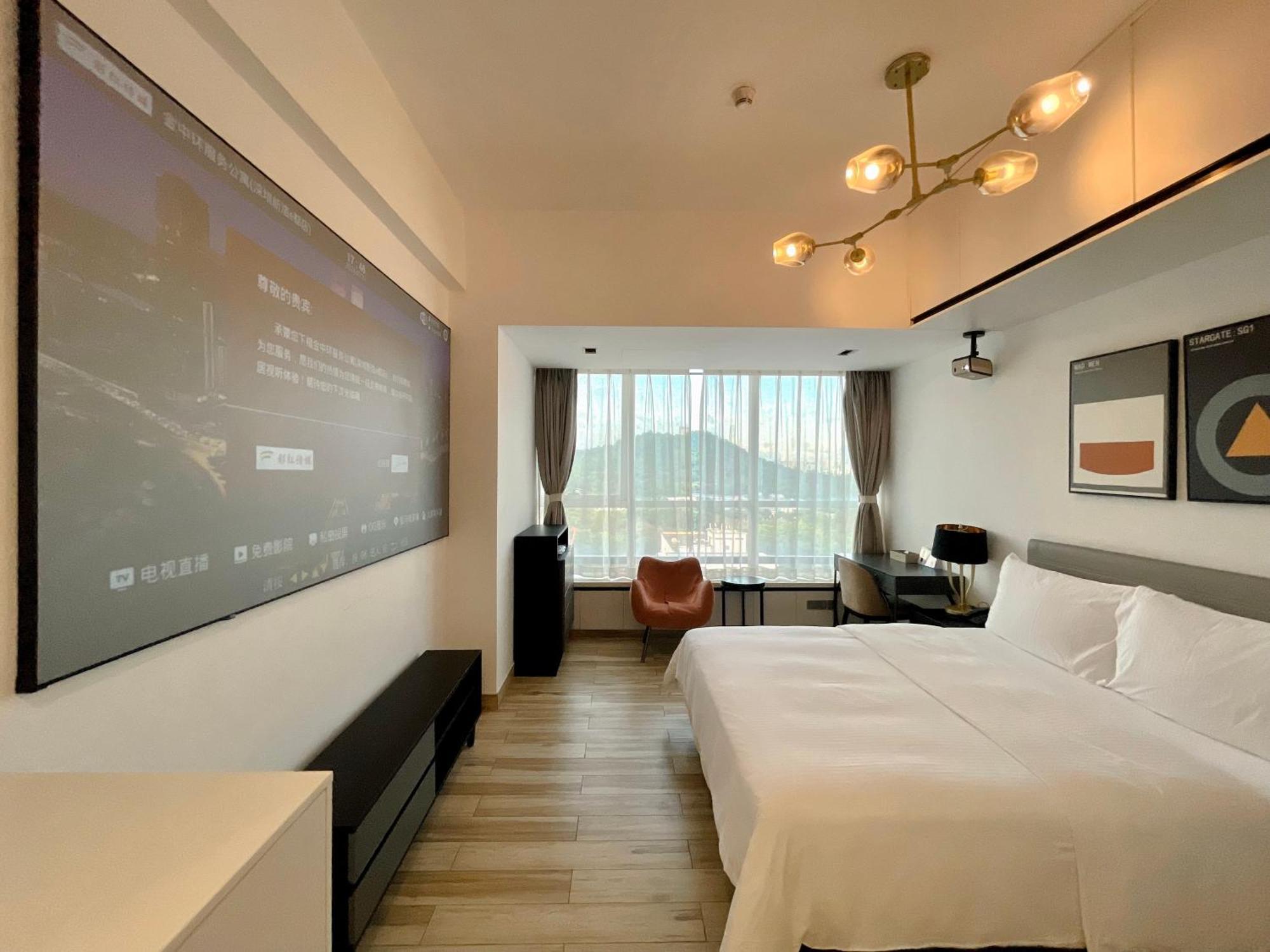 Golden Central Hotel Serviced Residence-Xin Hao E Du Shenzhen Bagian luar foto