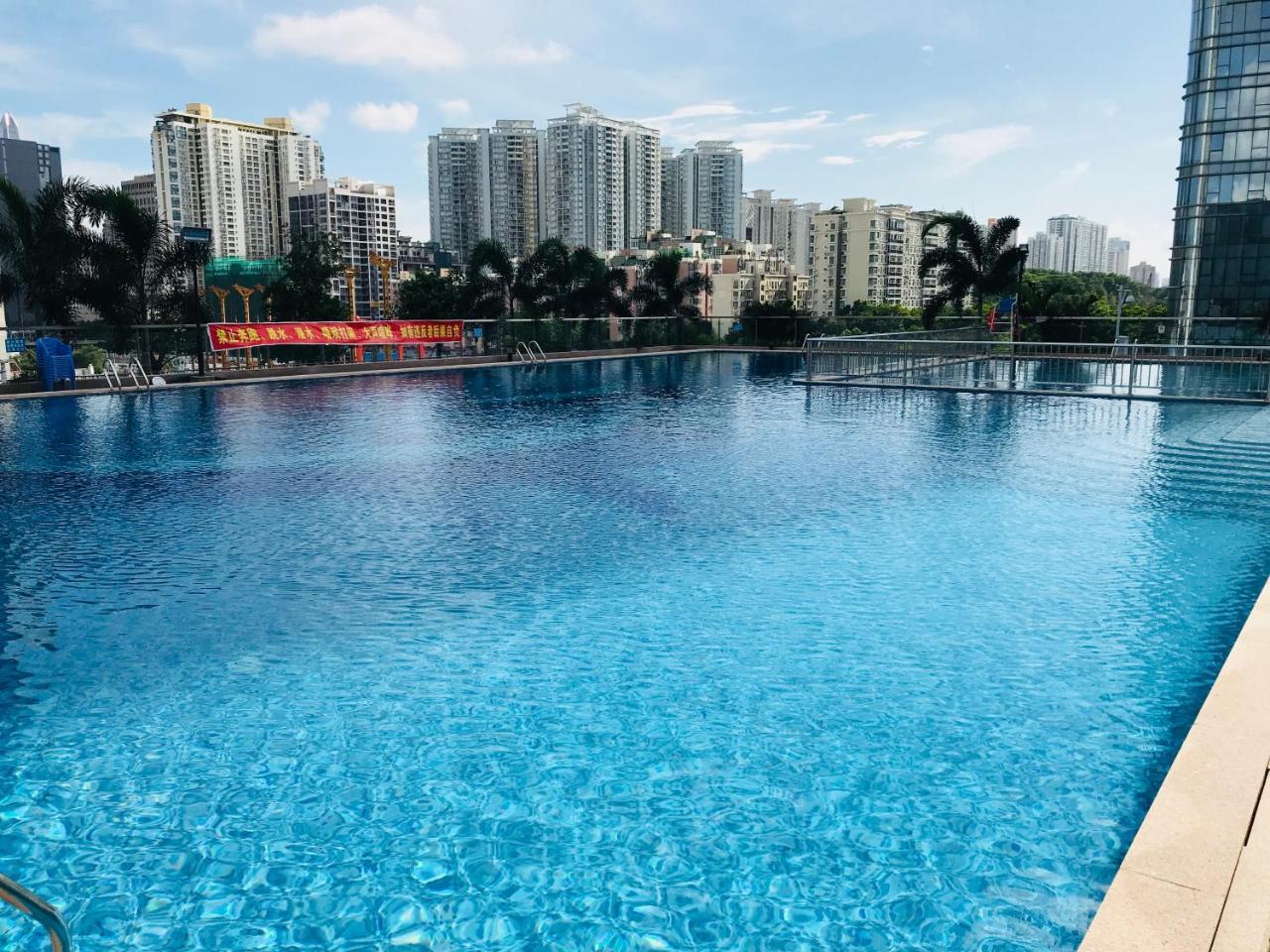 Golden Central Hotel Serviced Residence-Xin Hao E Du Shenzhen Bagian luar foto