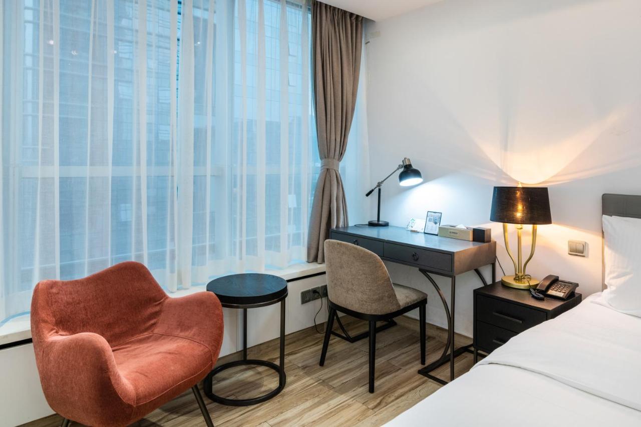 Golden Central Hotel Serviced Residence-Xin Hao E Du Shenzhen Bagian luar foto