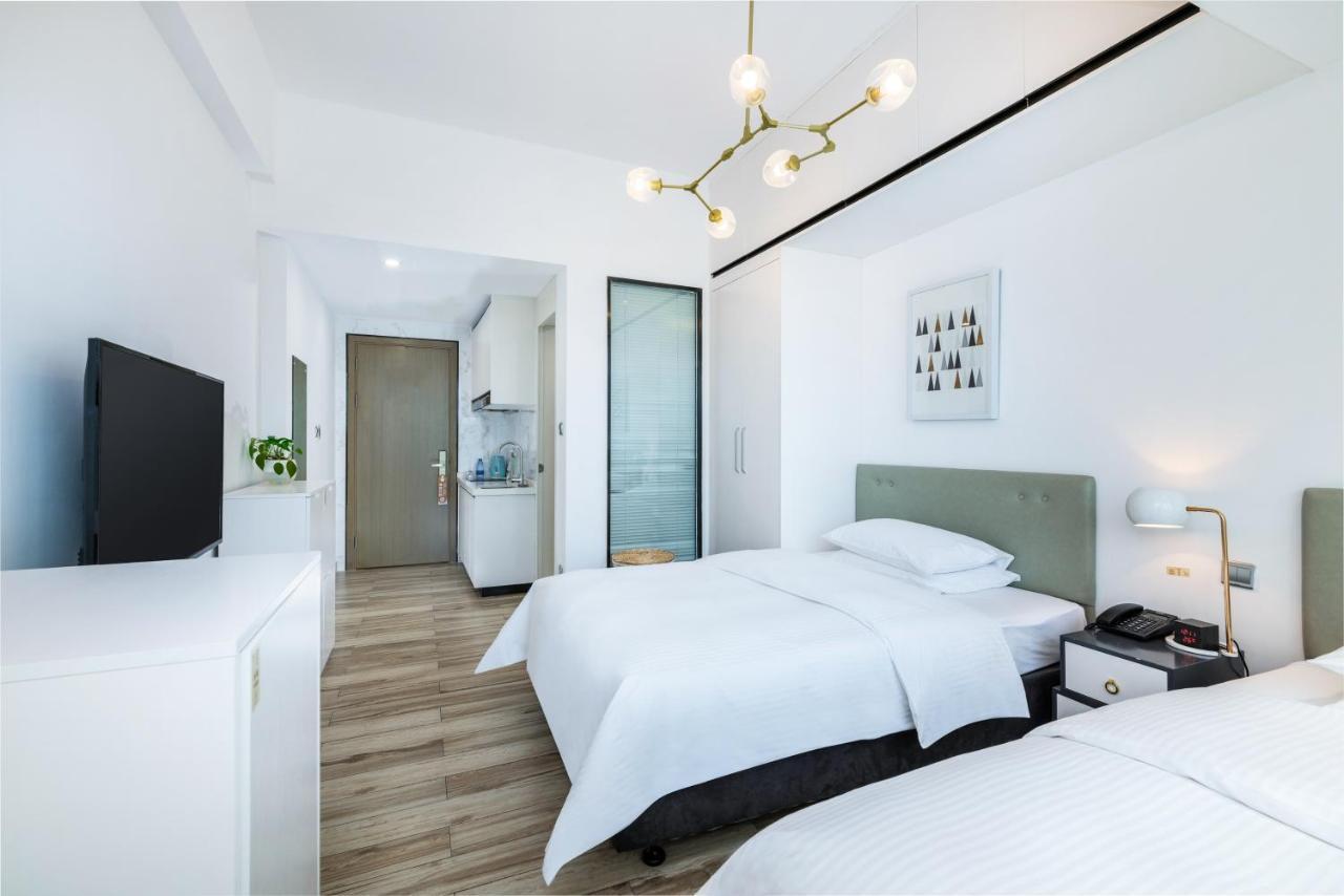 Golden Central Hotel Serviced Residence-Xin Hao E Du Shenzhen Bagian luar foto