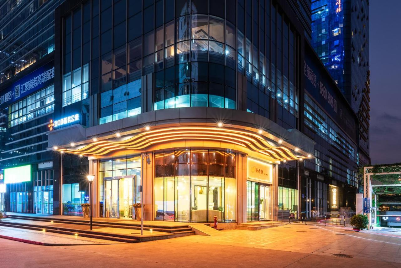 Golden Central Hotel Serviced Residence-Xin Hao E Du Shenzhen Bagian luar foto