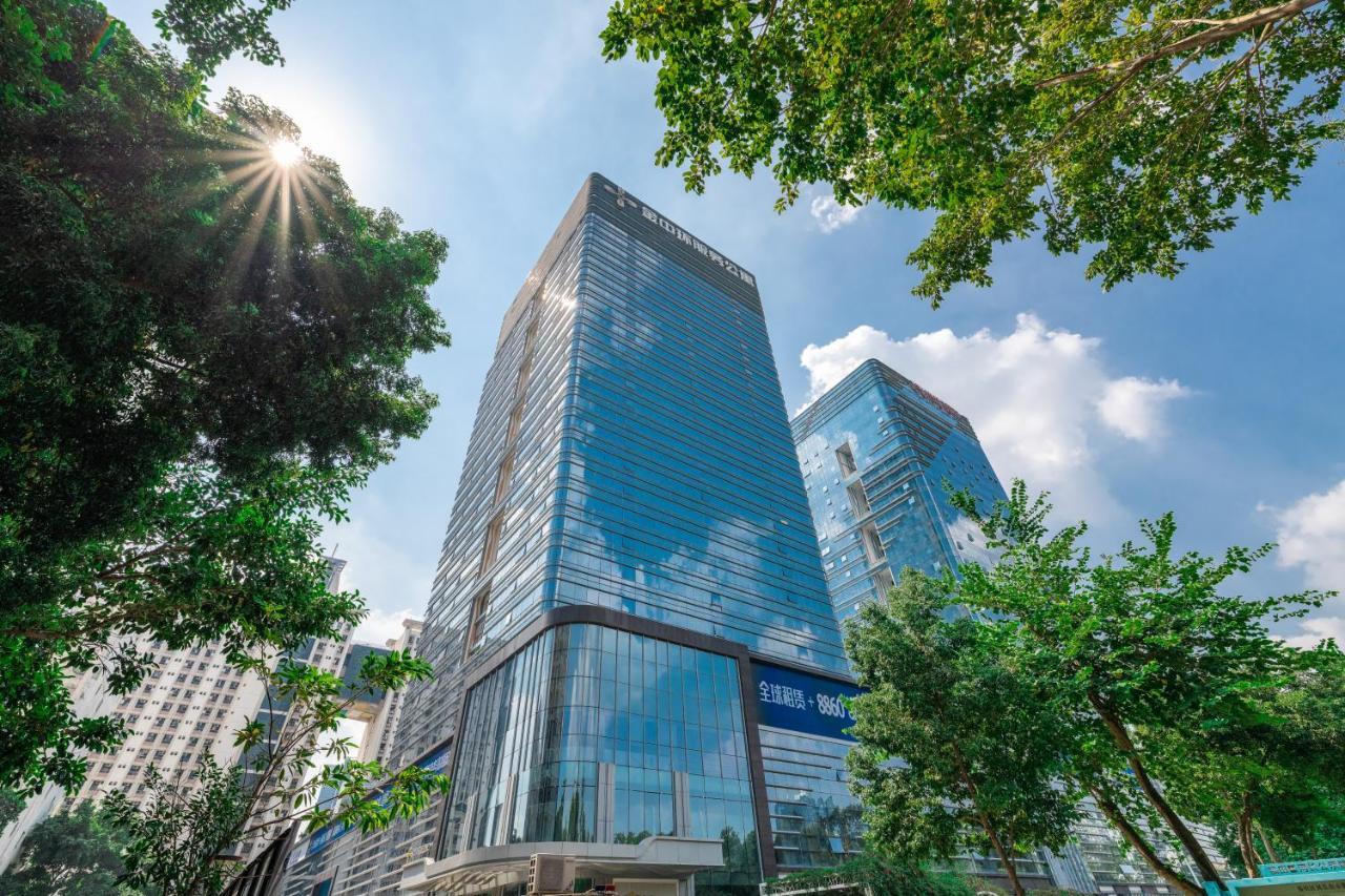 Golden Central Hotel Serviced Residence-Xin Hao E Du Shenzhen Bagian luar foto