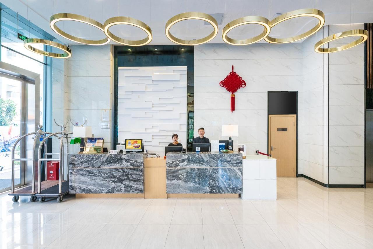 Golden Central Hotel Serviced Residence-Xin Hao E Du Shenzhen Bagian luar foto