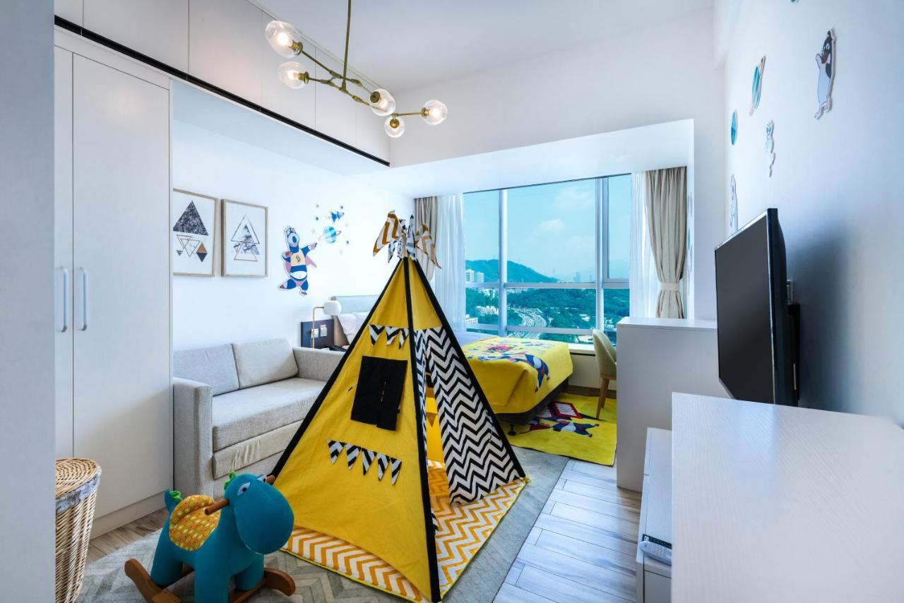 Golden Central Hotel Serviced Residence-Xin Hao E Du Shenzhen Bagian luar foto