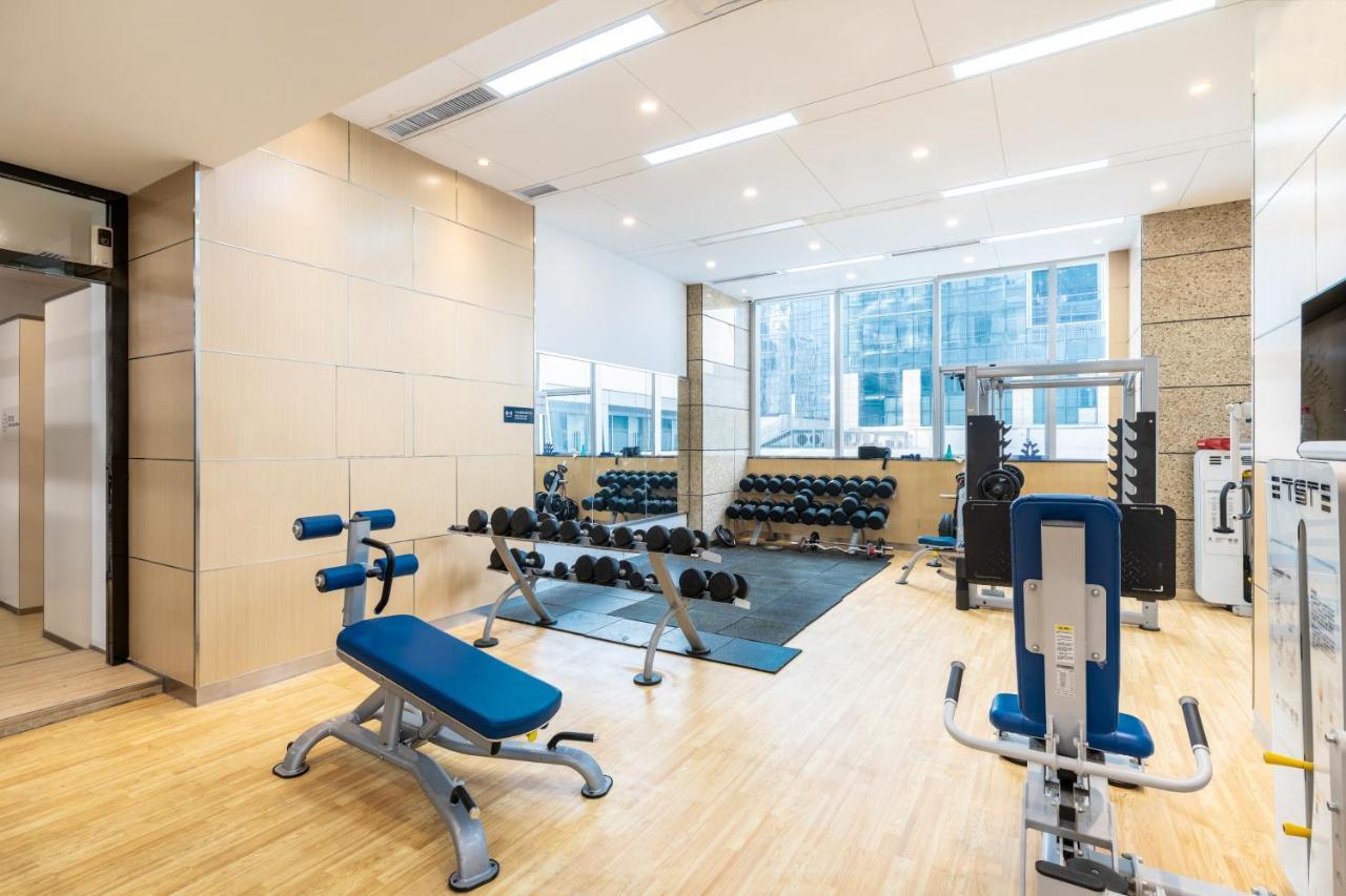 Golden Central Hotel Serviced Residence-Xin Hao E Du Shenzhen Bagian luar foto